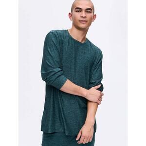 Outdoor Voices CloudKnit Long Sleeve Shirt Mens L Green